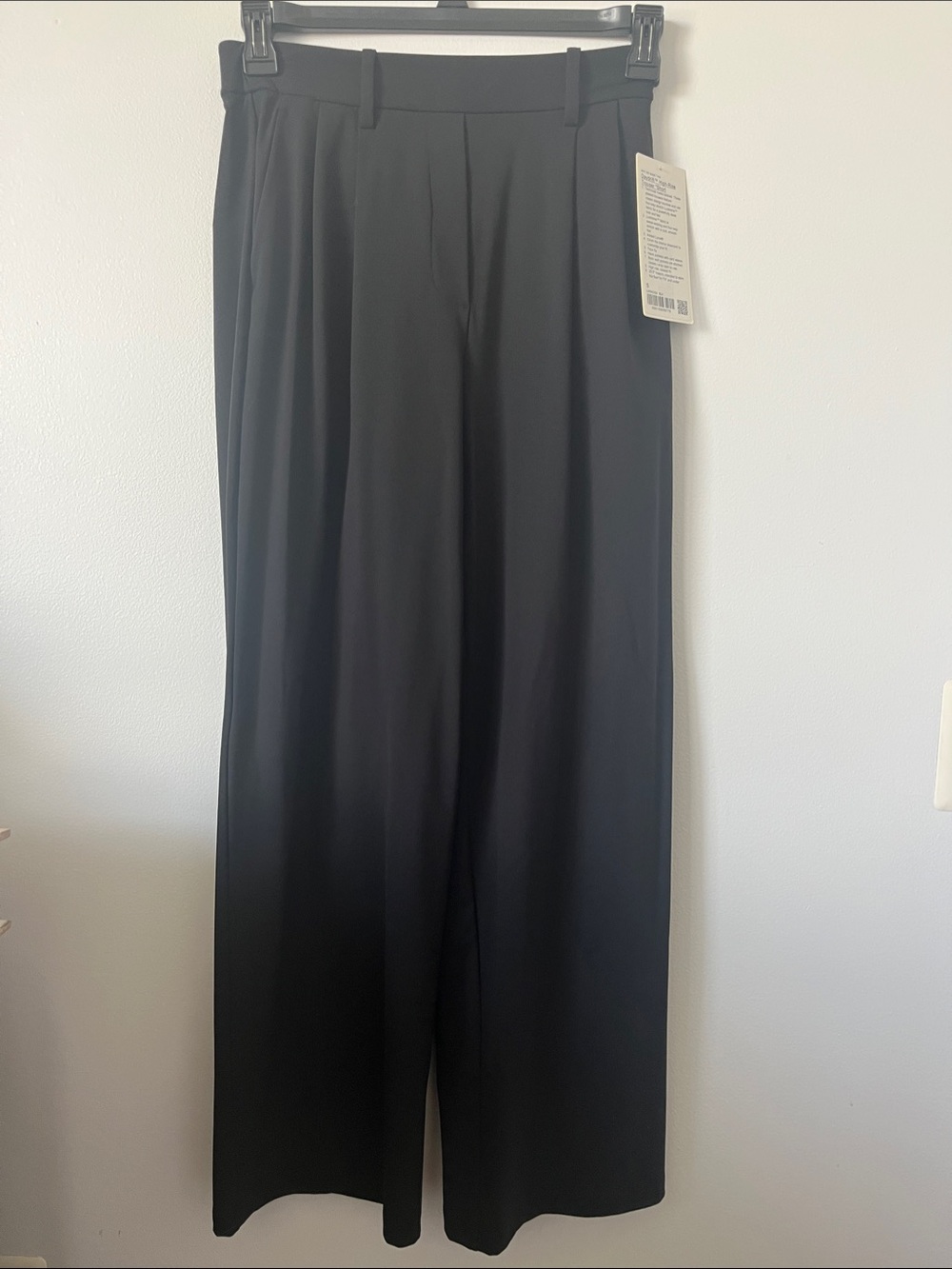 lululemon athletica Black Wide-Leg Pants